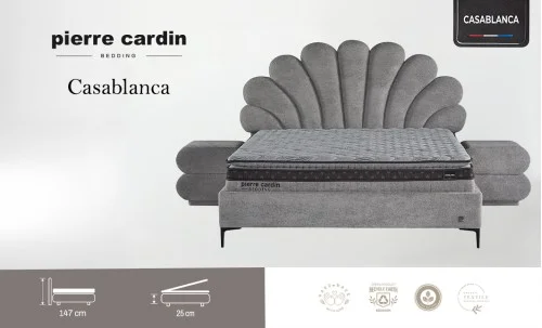  Pierre Cardin - Pat Tapițat Casablanca 160x200