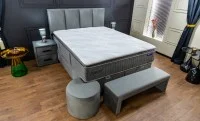 Pat Tapitat Confort PED Gri 180x200 3