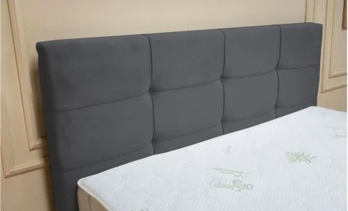 Set Pat Fresh cu Saltea Aloe Vera și Somieră Rabatabilă, 140x200, Grafit 