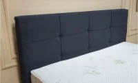 Set Pat Fresh cu Saltea și Somieră Rabatabilă, 140x200, Albastru Închis  5