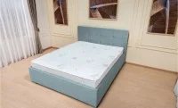 Set Pat Fresh cu Saltea Aloe Vera și Somieră Rabatabilă, 140x200, Gri Albăstrui 7