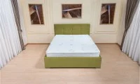 Set Pat Fresh cu Saltea Aloe Vera și Somieră Rabatabilă, 180x200, Verde Olive  3