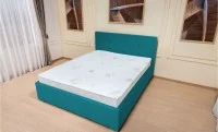 Set Pat Fresh cu Saltea Aloe Vera și Somieră Rabatabilă, 180x200, Turcoaz  8
