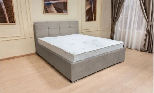 Set Pat Fresh cu Saltea Aloe Vera și Somieră Rabatabilă, 140x200, Ecru Închis 