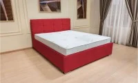 Set Pat Fresh cu Saltea Aloe Vera și Somieră Rabatabilă, 140x200, Roșu Catifelat  3
