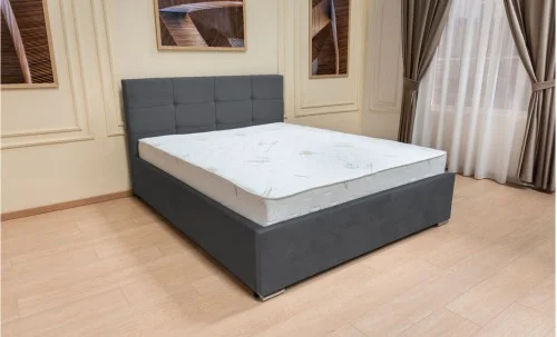 Set Pat Fresh cu Saltea Aloe Vera și Somieră Rabatabilă, 140x200, Grafit 