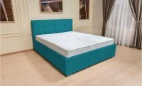 Set Pat Fresh cu Saltea Aloe Vera și Somieră Rabatabilă, 180x200, Turcoaz  3