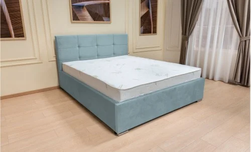 Set Pat Fresh cu Saltea Aloe Vera și Somieră Rabatabilă, 140x200, Gri Albăstrui