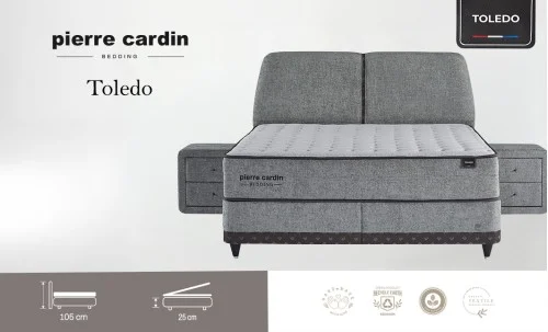  Pierre Cardin - Pat Tapițat Toledo 140x200