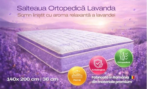 Saltea Lavanda, 140x200x33cm