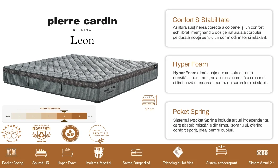  Pierre Cardin - Saltea Leon 180x200 7