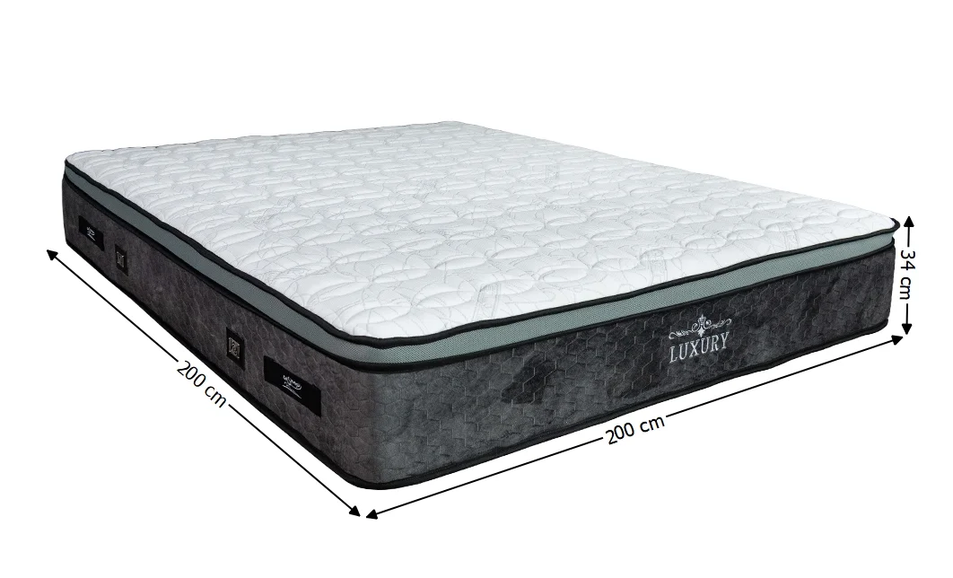 Saltea Luxury Pocket, 200x200x34cm 1
