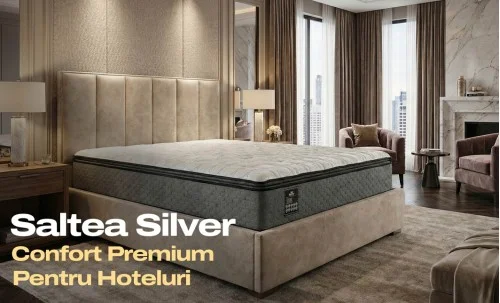Saltea Silver, 135x190x33cm