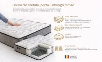 Saltea Silver, 135x190x33cm 5