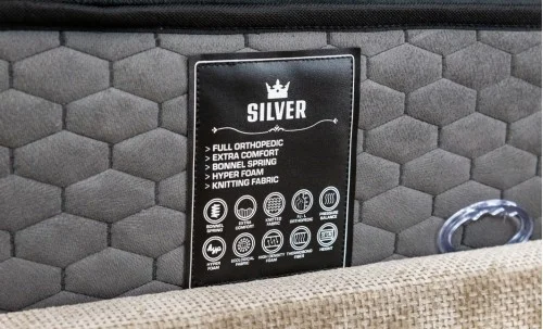 Saltea Silver, 135x190x33cm