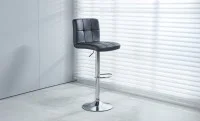 Scaun bar KJC342 Negru