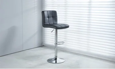 Scaun bar KJC342 Negru