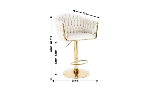 Scaun Bar KJC362 Bej