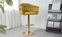 Scaun Bar KJC362 Galben 5
