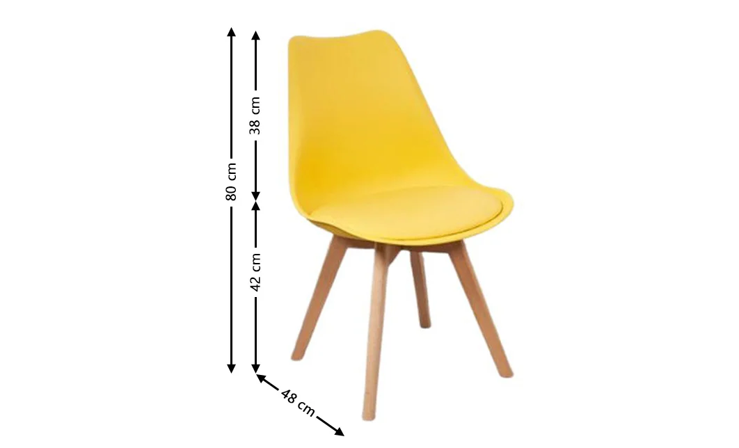 Scaun Living J900 Galben 1