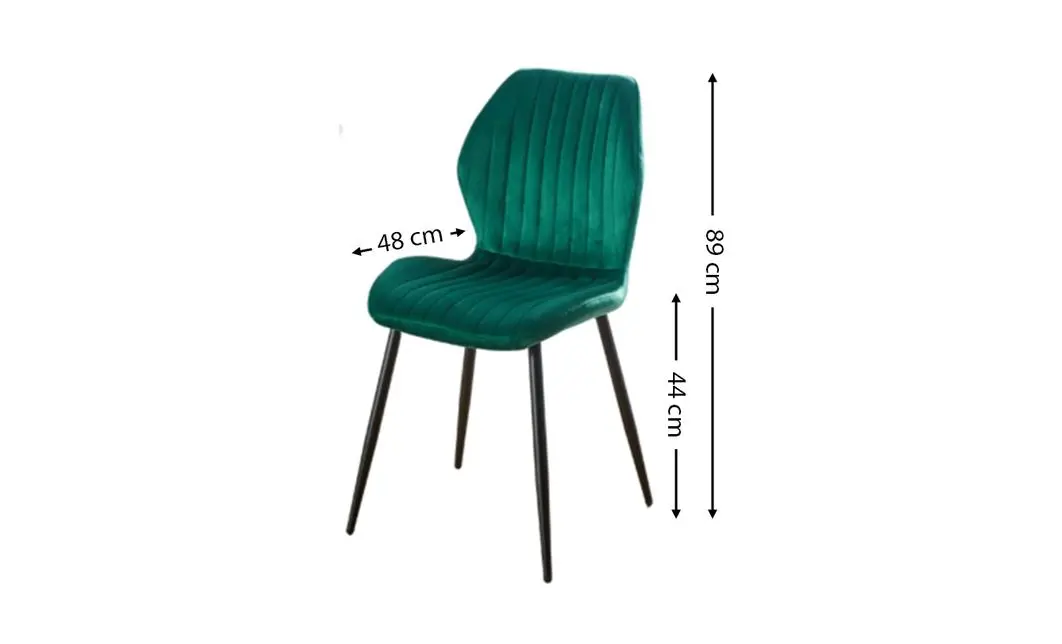 Scaun Living Tapitat KJC104 Verde 2