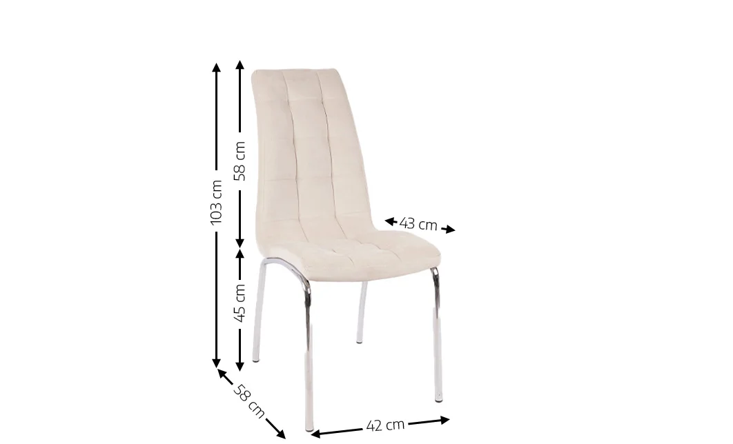 Scaun Living F630 Bej 1