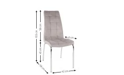 Scaun Living F630 Gri