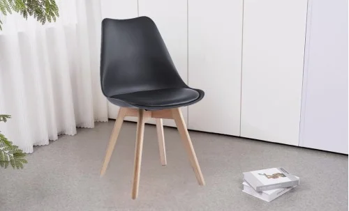 Scaun Living J900 Negru