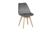 Set Masă Living SL673 Albă cu 6 Scaune de Living J901 Gri 4