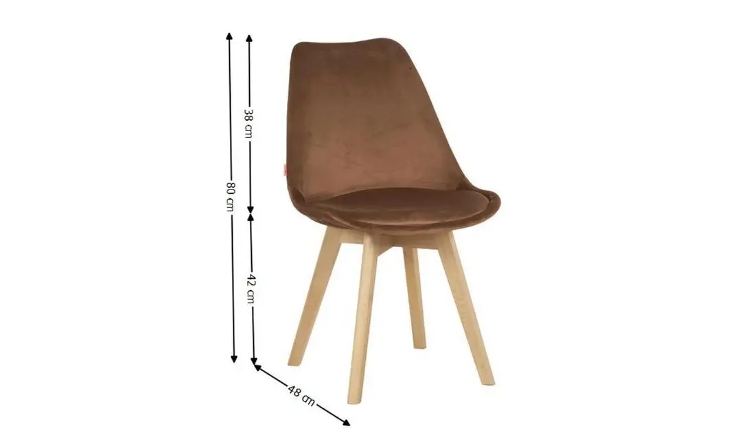Set Masă Living SL673 Albă cu 4 Scaune J901 Maro 2