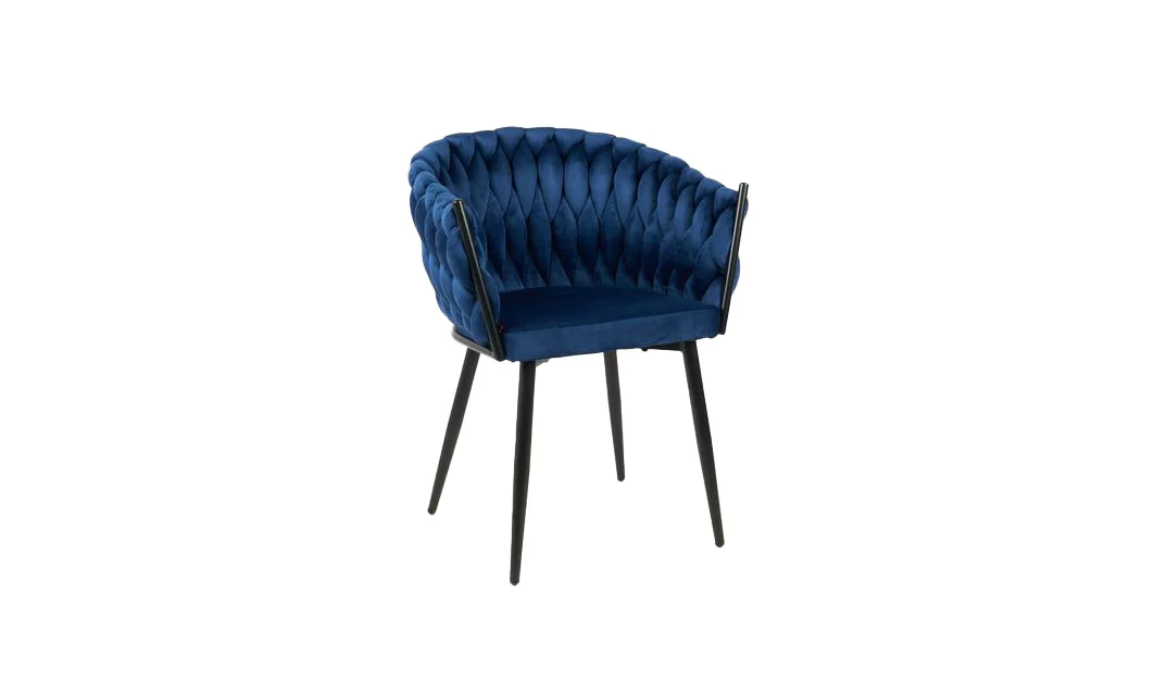Scaun Living Tapitat KJC11 Albastru 2