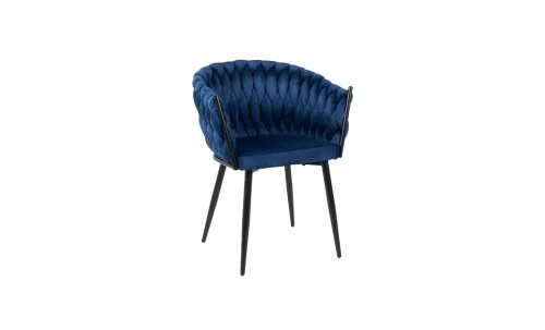 Scaun Living Tapitat KJC11 Albastru