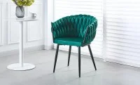 Scaun Living Tapitat KJC11 Verde