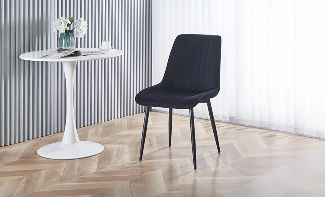 Scaun Living KJC176  Negru