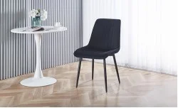 Scaun Living KJC176  Negru
