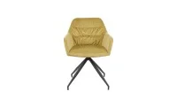 Scaun Living Tapitat KJC4345 Mustar 5
