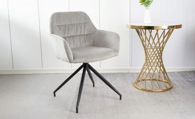 Scaun Living Tapitat KJC4345 Gri