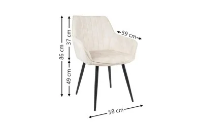 Scaun Living KJC4343, Bej