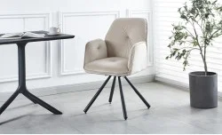 Scaun Living Rotativ KJC80 Bej