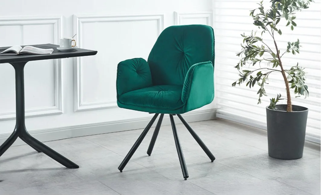 Scaun Living Rotativ KJC80 Verde