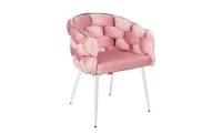 Scaun Living Tapitat KJC14 Roz 6
