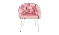 Scaun Living Tapitat KJC14 Roz 3