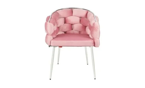 Scaun Living Tapitat KJC14 Roz