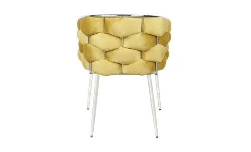 Scaun Living Tapitat KJC14 Mustar