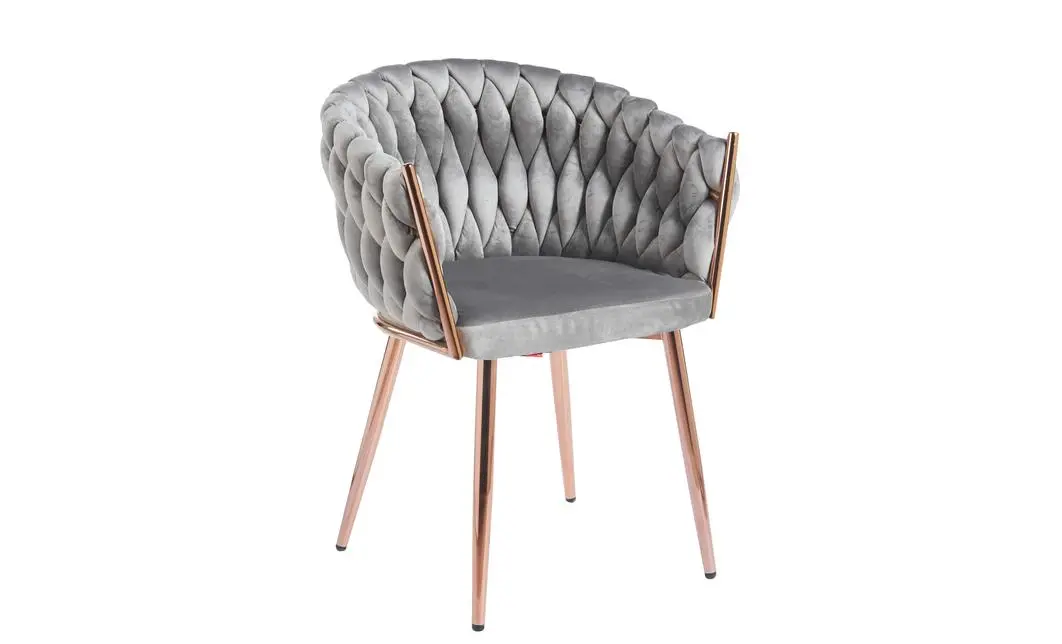 Scaun Living Tapitat KJC16 Gri 2