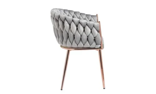 Scaun Living Tapitat KJC16 Gri