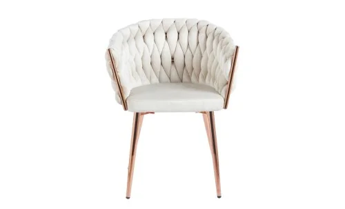 Scaun Living Tapitat KJC16 Bej