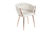 Scaun Living Tapitat KJC16 Bej 2