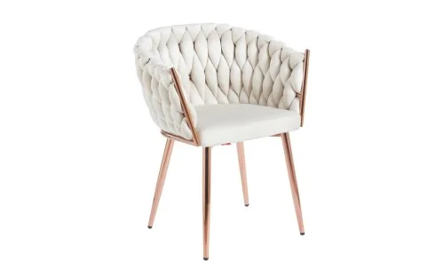 Scaun Living Tapitat KJC16 Bej