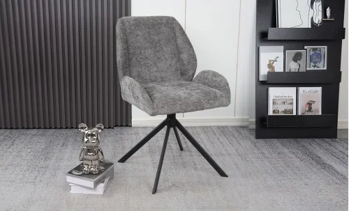 Scaun Living Tapitat KJC4347 Gri